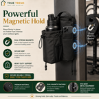 TrueTrend™ Magnetic Gym Storage Bag – Tangle-Free Organization for Water Bottles & Essentials 🎒✨
