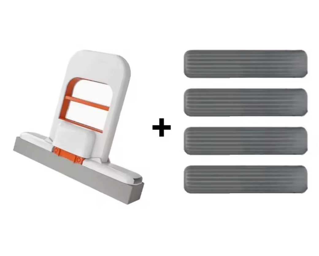 TrueTrend™ Mini Self-Wringing Sponge Mop – Portable Streak-Free Cleaning Tool