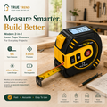 True Trend™ 2-in-1 Digital Laser Tape Measure